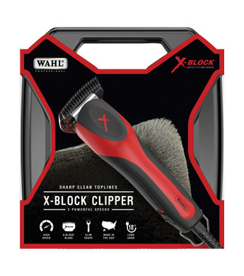 Wahl X Block Clipper, Red - Wilco Farm Stores